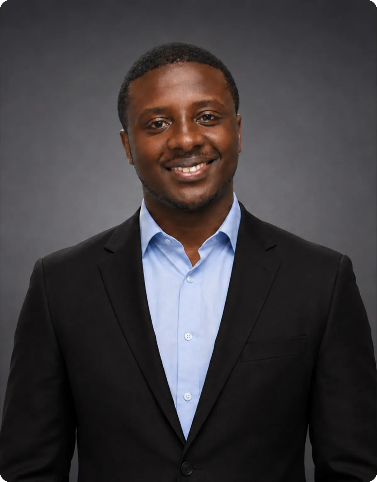 Portrait of Anthony A. Mensah, Director of Product Engineering at Trialcelerate.ai