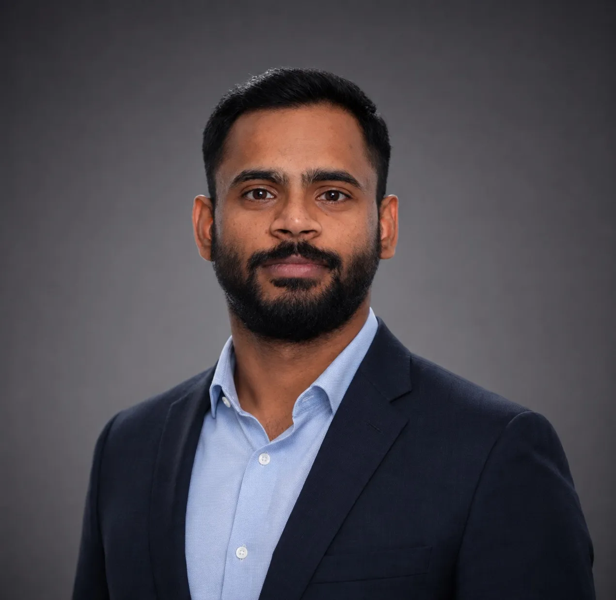 Portrait of Jithu Roy, Director of Product Innovation & Delivery at Trialcelerate.ai